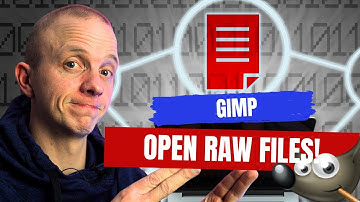How to open a RAW file in GIMP 2.10.36