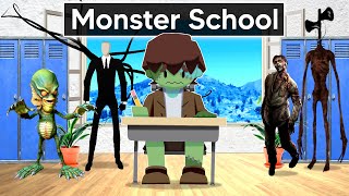 First Day At MONSTER SCHOOL In GTA 5!