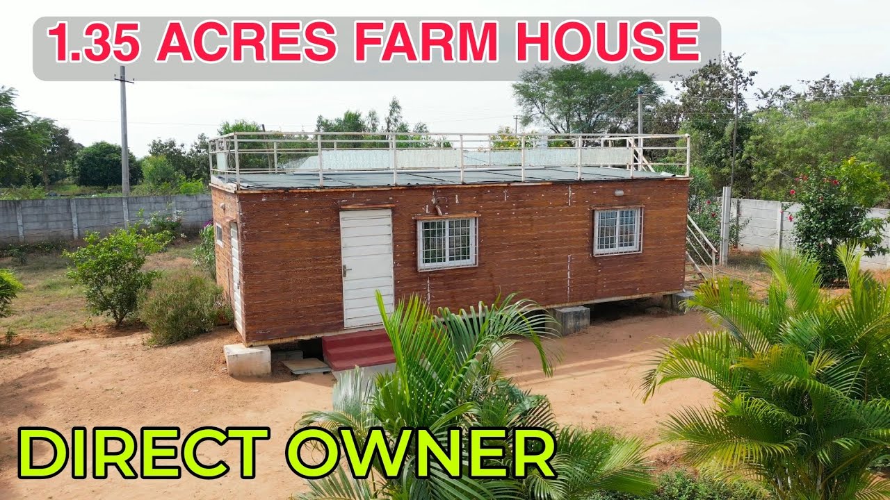 DIRECT OWNER 1.35 ACRE FARM HOUSE LAND FOR SALE HYDERABAD ELIP PROPERTY