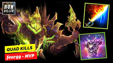 HoN Lord Salforis DAWNBRINGER with ARMOR OF THE MAD MAGE - MVP