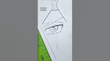 how to draw Kakashi Hatake || How to draw anime step by step || Easy drawing ideas for beginners