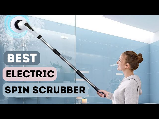 Best Way to CLEAN YOUR SHOWER - Easoger Spin Scrubber Review 