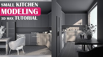 Small Kitchen Modeling in 3Ds Max | 3D Tutorial