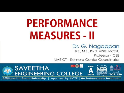 Performance measures - II | Unit 1 -  CS8591 - Computer Networks