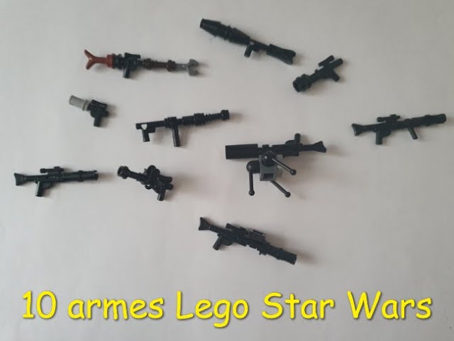 Comment faire 10 armes pour améliorer vos figurines Lego Star Wars