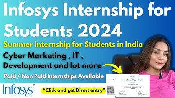 Infosys Launched Global Internship Programs | Infosys Internship 2024 | Project Based