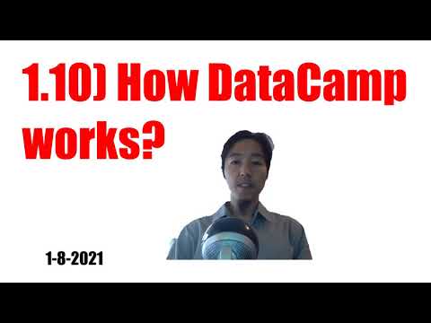 1.10) How DataCamp works?