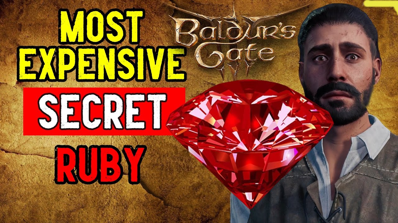 Baldur's Gate 3 Most Expensive Secret Ruby (Hidden Chest) YouTube Baldur's Gate 3 Most Expensive Secret Ruby (Hidden Chest) YouTube