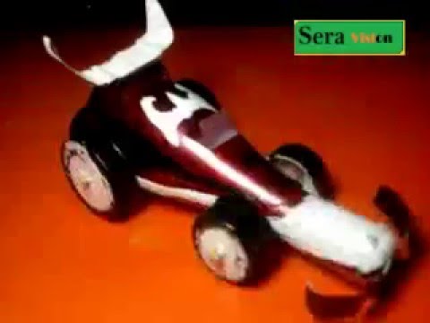  Membuat  kerajinan  Mobil F1 Dari botol bekas  YouTube