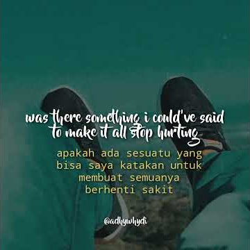 Story wa 'Before you go'