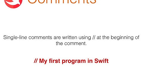 Swift Programming Tutorials - Lesson 1