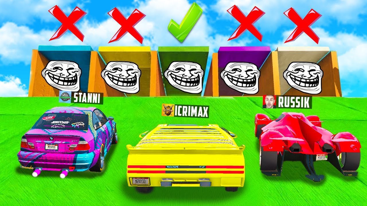 UNMÖGLICHE YOUTUBER TROLL RAMPE in GTA 5!