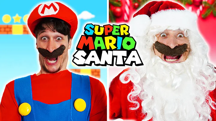 Super Mario Saves Christmas In Real Life