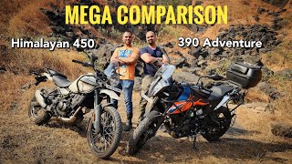 Royal Enfield Himalayan 450 vs KTM 390 Adventure | We Asked A KTM 390 Adv Owner ✅ BikerDaadLife