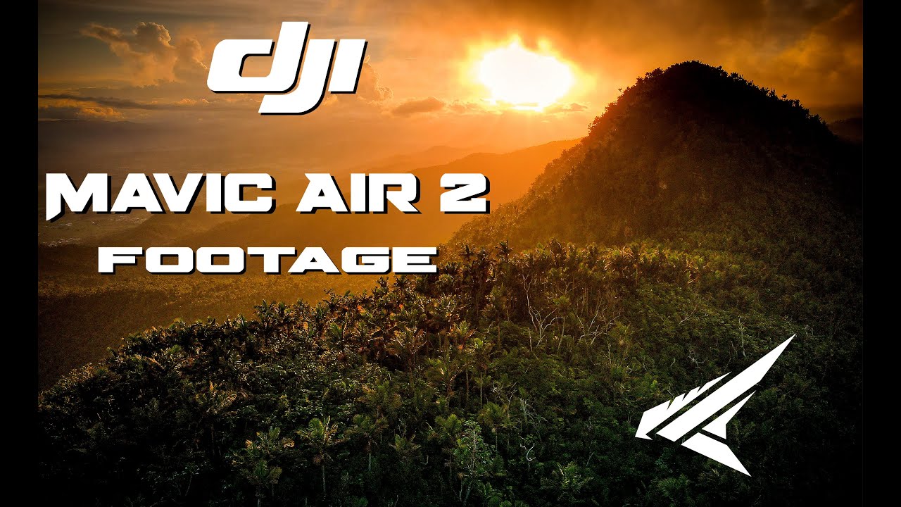 DJI Mavic Air 2 Cinematic Footage 4K - El Yunque Rainforest