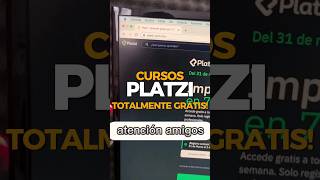 Cursos #platzi totalmente #gratis Tenemos 13 horas para viralizar este video! #programacion #cursos