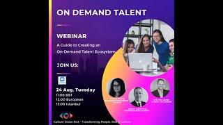 A Guide to On Demand Talent - Webinar 24 August 2021