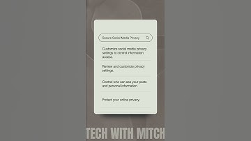 Secure Social Media Privacy #technology #security #tips #private #socialmedia #microsoft365 #cyber