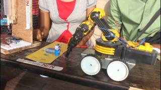 DIT E-Week India 2016 : Day 3 : Innovative Engineering Prototypes from Wastes and Scrap
