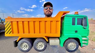 RC Truck Unboxing Full Vlog | Remote Control Construction Vehicle |