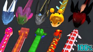 Snake Clash 🐍 Ultimate Max Level Boss Battles 💣🔥