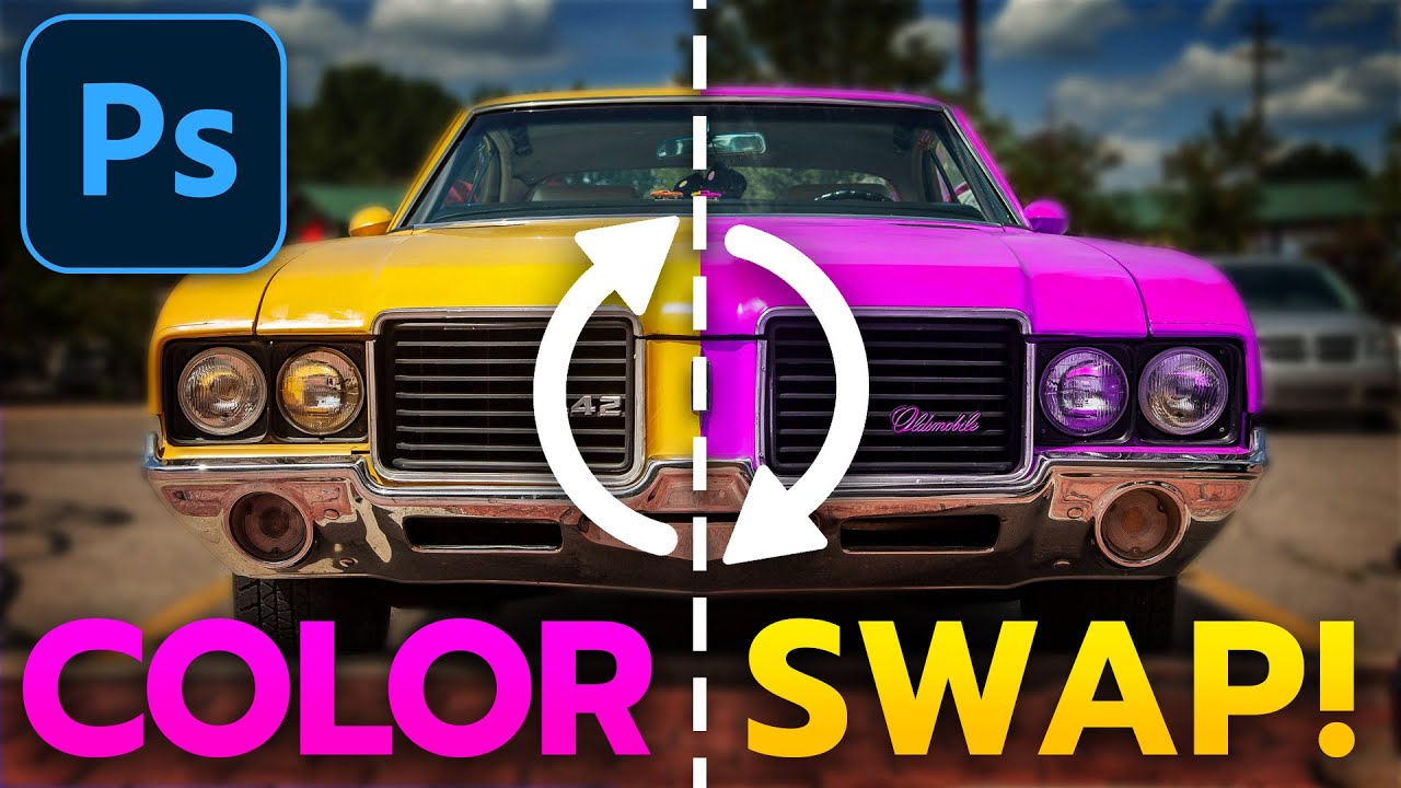 EASY Color Swap in Photoshop - YouTube