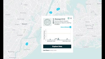 Walkthrough of FloodNet NYC Data Dashboard (built on the FieldKit Portal)