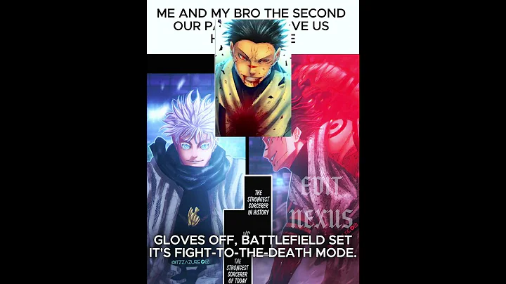 When our parents leave us home alone || #mangaedit #sukuna #gojo #jjkmangaedit #sukunavsgojo