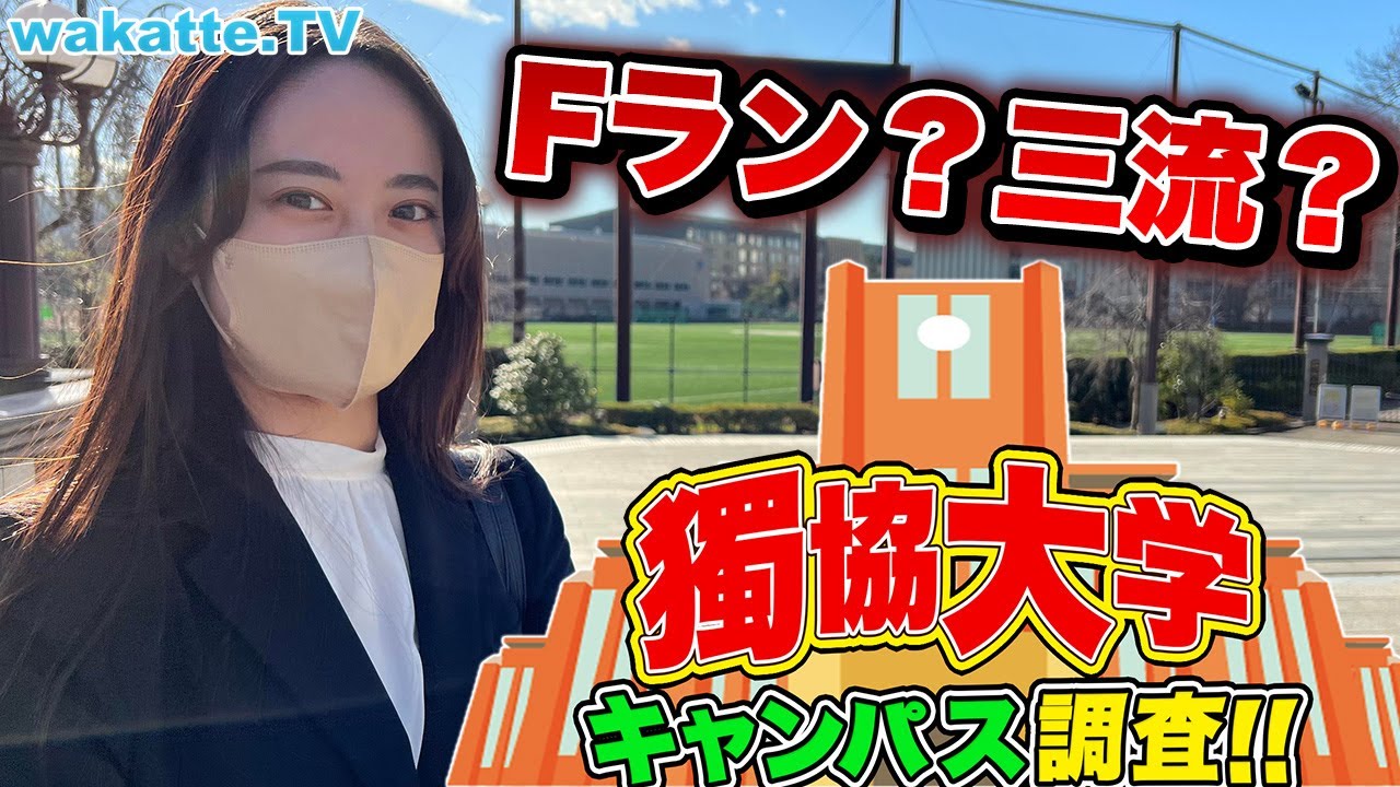【TOEIC900点】英語力はトップレベル！獨協大学キャンパス調査！【wakatte TV】#818