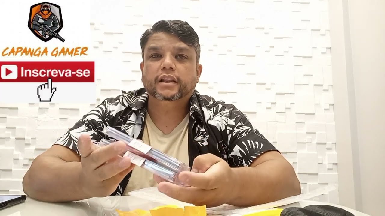 Memoria DDR 4 3200hz Mais uma Unboxing rumo a montagem  do nosso PC Gamer (setup). Siga o Canal.