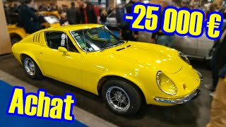 Quelle Voiture de Collection Acheter à -25 000 € ? Retromobile 2022