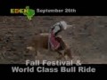 Eden, TX Fall Fest & Bull Ride - Sept 26, 2009