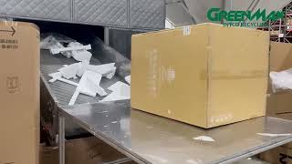 GREENMAX EPS Melting Machine Used to Recycle Waste EPS Packaging from Warehouses by The Brick