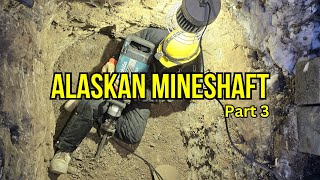 Alaskan Winter Mineshaft: Gold Mining/Prospecting in the Interior of Alaska  Part 3