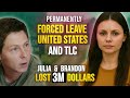 SCANDAL | Forced To Leave United States &amp; TLC | DESTROYED Julia Trubkina and Brandon | 90 Day fiancé