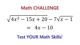 Can You Solve This Nice Math Olympiad Square Root Problem?