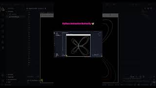 🦋 Beautiful Butterfly Drawing in Python Turtle | Amazing Python Art for Beginners 🐍✨