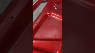 The ’68 Firebird is finally getting some color—paint going on and bringing this classic back to life