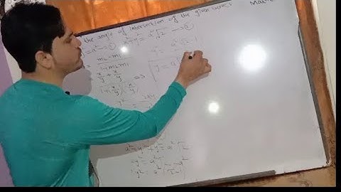 Question 11   Bs and BSc mathematics exercise 6.2 plane curve SM Yusuf