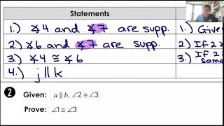 Parallel Lines Proofs