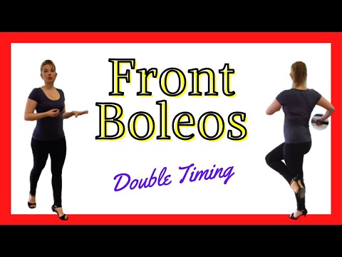 Boleos nel Tango Argentino - HOW TO double time…???! 