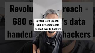 Revolut Hacked! #revolut #databreach #cybersecurity