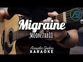 Migraine by Moonstar 88 | Acoustic Guitar Karaoke | Singalong | Instrumental | No Vocals | Tutorial