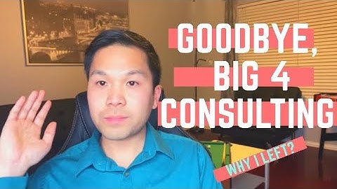 I QUIT BIG 4 CONSULTING! | Here