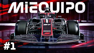 F1 2021 MODO MI EQUIPO #1 | ARRANCAMOS UN NUEVO DESAFÍO