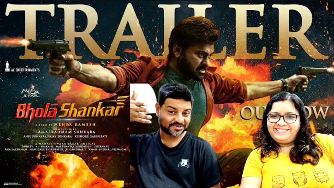 Bholaa Shankar Trailer Reaction | MegaStar Chiranjeevi, Keerthy, Tamannaah | Anil | 