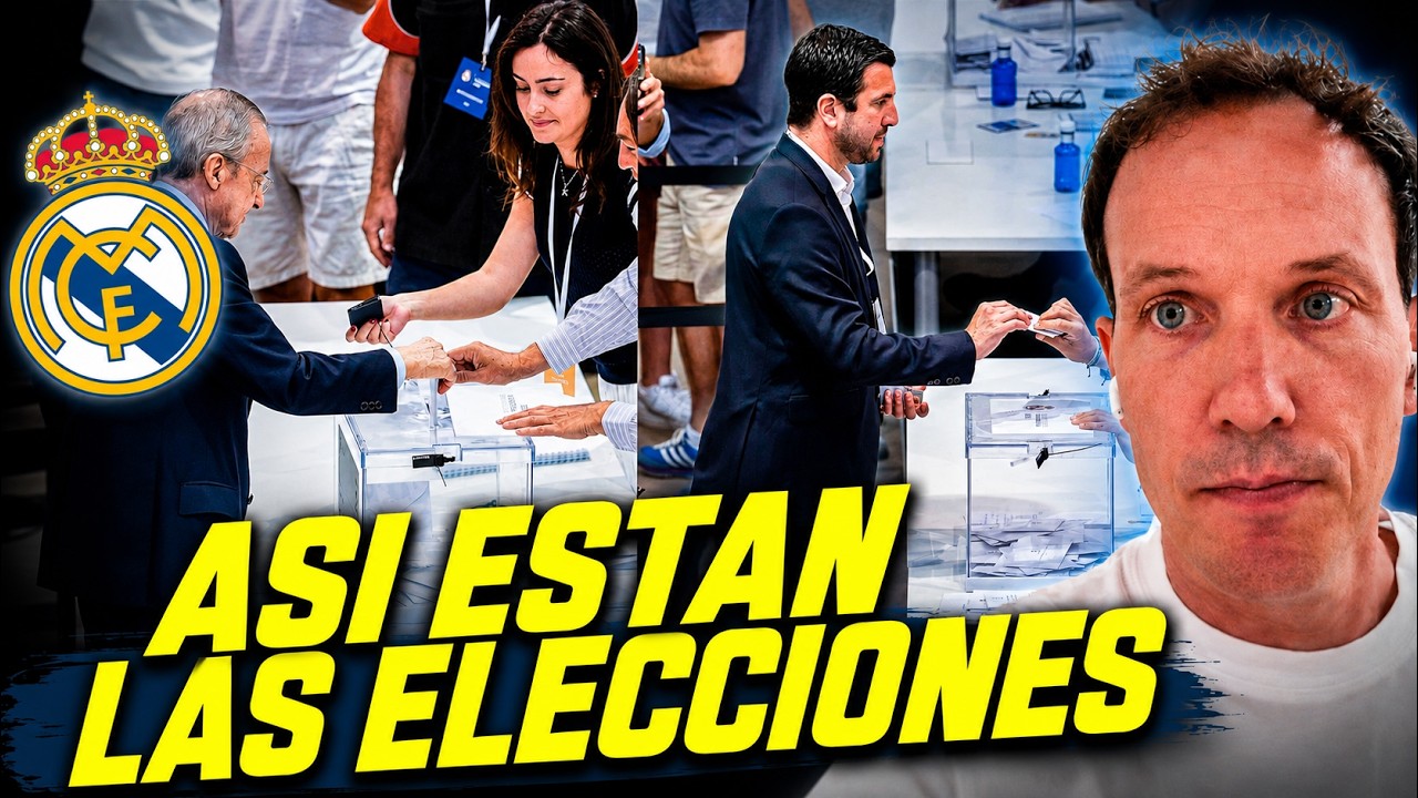 Elecciones del Real Madrid: así avanza la jornada y el pulso final