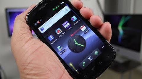 Nexus S: Gingerbread Demo (Android 2.3)