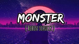 LUM!X, Gabry Ponte - Monster (Robin Schulz Remix) [Lyrics] | monster how should I feel? tiktok