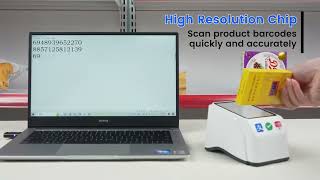 Wireless QR Code Reader Alipay Wechat Mobile Payment 1D 2D Desktop Payment Barcode Scanner